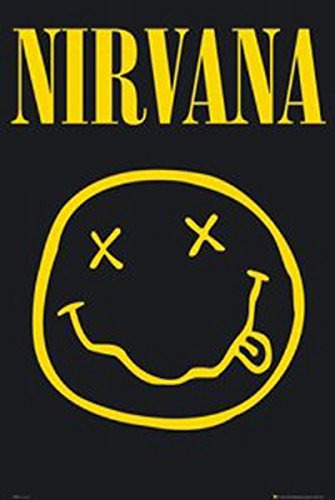 Pósteres - Pósteres Nirvana Smile Poster 36 X 24 Rock Music 