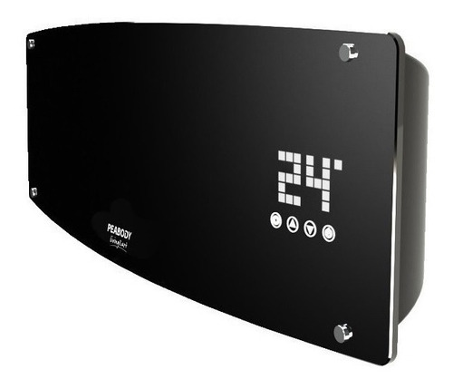 Calefactor eléctrico Peabody PE-CV20 negro 220V