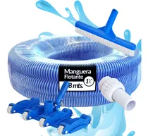 Comprar Manguera Vulcano + Limpia Fondo + Kit Limpieza Pileta