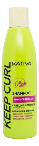 Kativa Keep Curl Shampoo Cabellos Rizados Definición Rulos