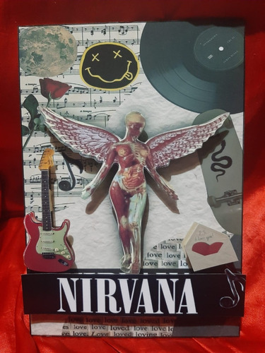 Cuadros De Madera Grandes 3d Nirvana 6