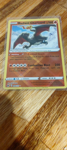 Cartas Pokemon Radiant Charizard 020/159 Crown Zenith Crz