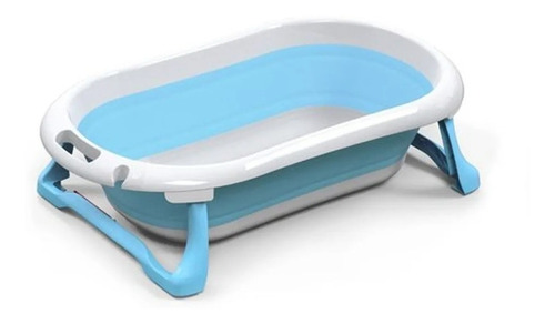 Imagen 5 de 10 de Bañera Para Bebe Plegable Mega Baby Creciendo Importador