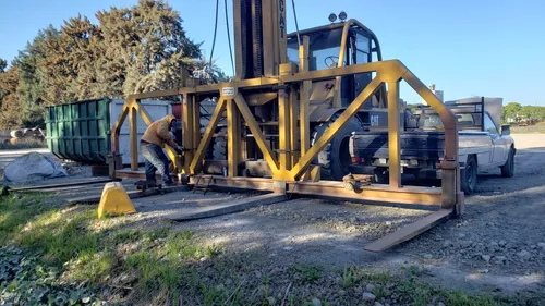 Autoelevador Caterpillar Ah60 30 Toneladas