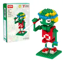 Comprar Figura Plantas Vs Zombies Mini Bloques Armables Juguetes 3d Cantidad De Piezas 292 Versión Del Personaje Zombie Saltador