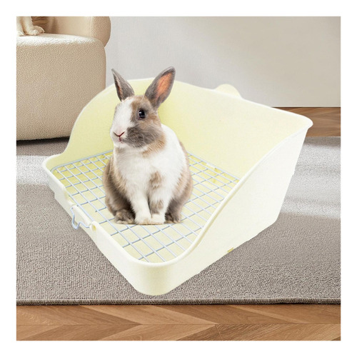 Caja De Arena Para Conejos, Inodoro, Orinal, Lecho Esquinero