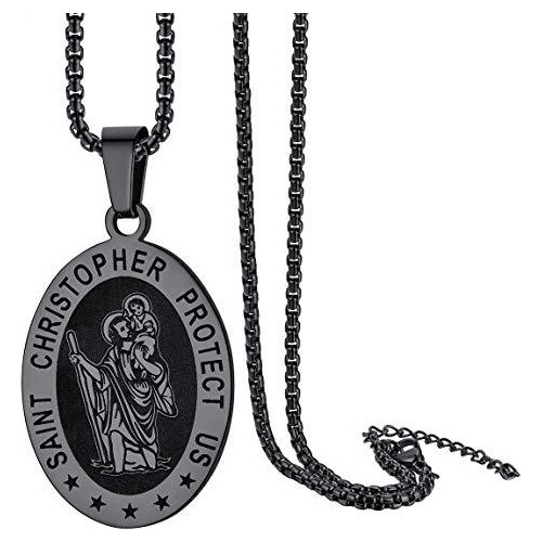 Chainspro-collar De Amuleto De Protección De La Me Pistola N