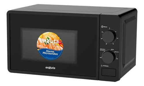 Microondas Manual Enxuta 20 Litros Moenx0320mng Negro