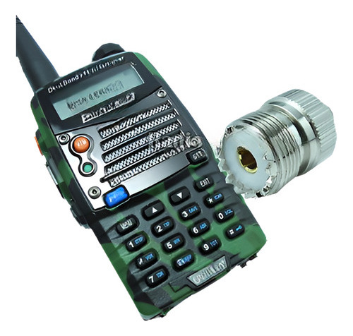 Doble Banda Uv-5ra + Plus 136-174 / 400-520mhz Verde Camufla