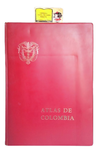 Atlas De Colombia - Mapas Antiguos - 1969 - Editorial Arco