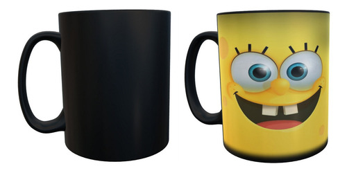 Taza Mágica Bob Esponja Calamardo Patricio Caras Impala