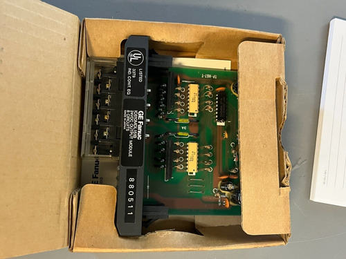Ge Fanuc Ic610mdl151b Output Module, 24vdc 8 Circuits, N Ssc