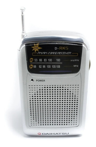 Radio Portatil Am/fm Daihatsu D-rk5