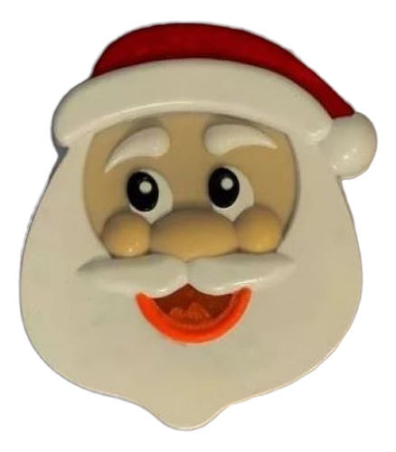 Forma Especial Silicone 3p/ Rosto Do Papai Noel Bwb 10230