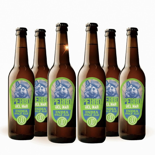 Six Pack Cerveza Artesnal Wendlandt Perro Del Mar 355ml C/u