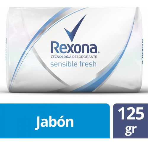 Pack X 6 Unid. Jabon Tocador  Sensfresh 125 Gr Rexon Pro