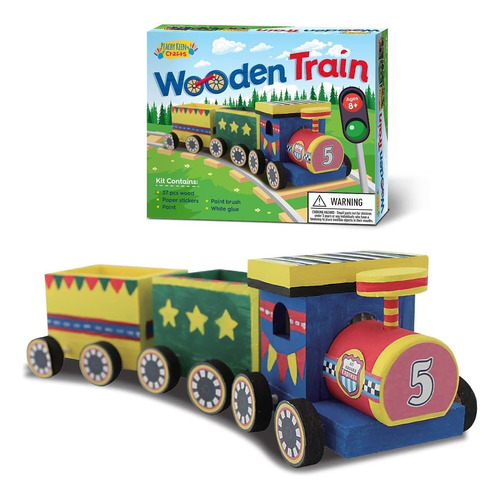 Construye Y Pinta Tu Propio Kit De Tren, Kit De Manualidades