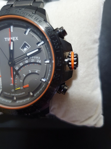 Timex Analógico Masc. Cronógrafo Puls Aço T2p273