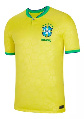 Camiseta Infantil Seleção Brasileira Branca