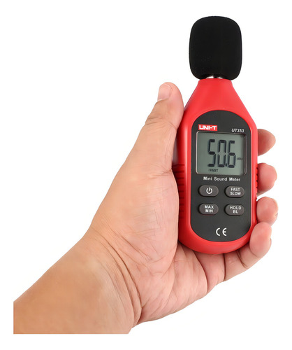 Mini Decibelímetro Sonometro Digital Medidor Ruido Dbs