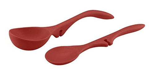 Rachael Ray Lazy - Juego De Herramientas, Color Rojo