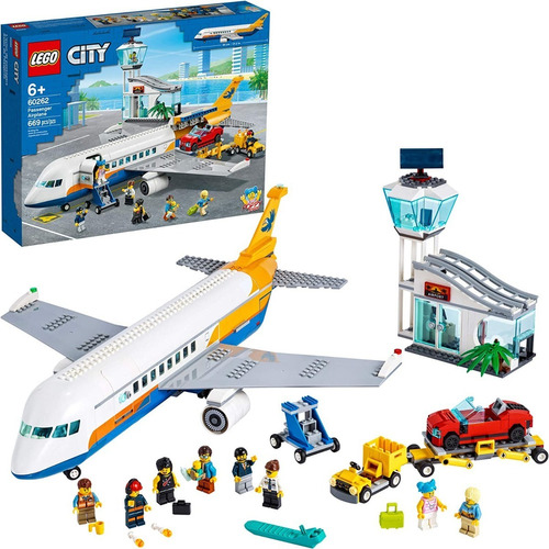 Kit De Construcción Lego City Avión De Pasajeros 60262 3