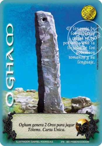 Ogham Cartas Mitos Y Leyendas