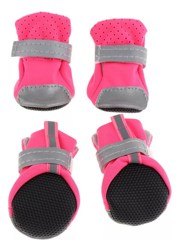 A- Zapatos Resistentes Al Agua Para Perros Perrito Botines