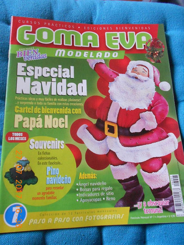 Revista Fasciculo N° 7 Goma Eva Modelado J.rubicce 2006