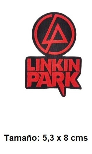 Parche Bordado Termoadhesivo Linkin Park Banda Música