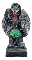Comprar Diablo Negro Figura Con Pata De Gallo, Cabra, Resina 28 Cm