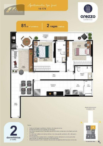 Imagem 18 de 22 de Apartamento Com 2 Dormitórios À Venda, 72 M² Por R$ 377.249 - Ocian - Praia Grande/sp - Ap2789