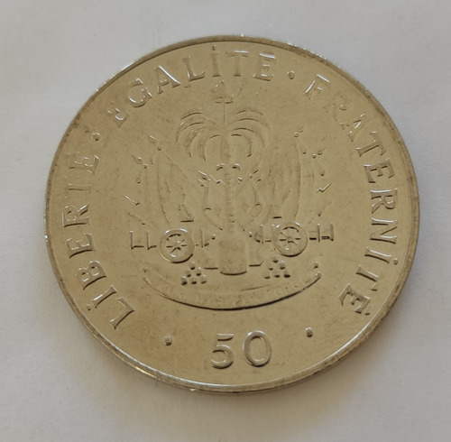 Moneda - Haití - 50 Céntimos (Usado)