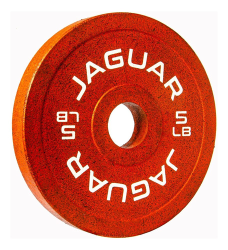 Bumpers Jaguar Par De Discos De Caucho 5 Lbs Crossfit Gym