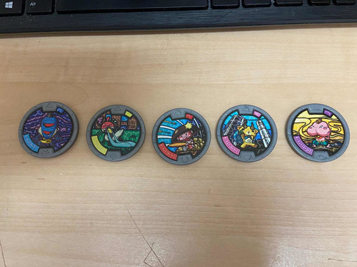 Medallas Yokai Watch (combo 3)