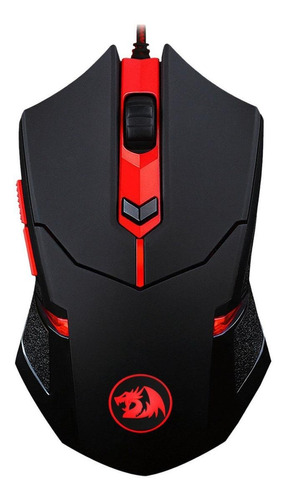 Imagen 1 de 3 de Mouse de juego inalámbrico Redragon  M601WL-BA negro y rojo