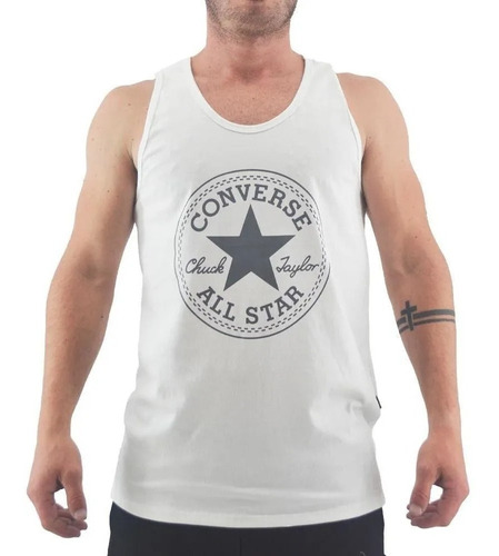  Musculosa Converse All Star Patch Hombre Original