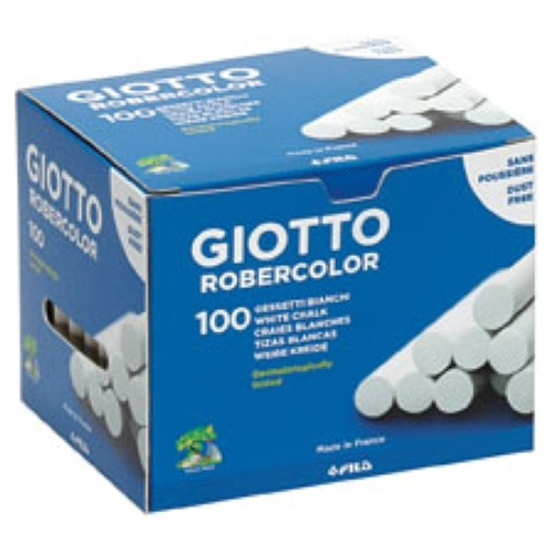 Tiza Giotto Robercolor X 100 Blancas