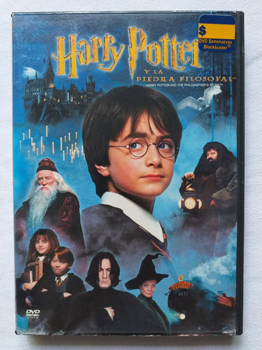 Harry Potter Y La Piedra Filosofal Película Dvd Usado Bbr