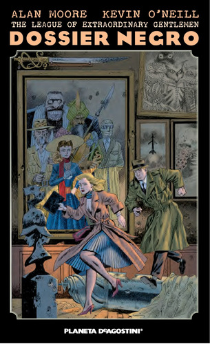 The League of Extraordinary Gentlemen Dossier Negro, de Moore, Alan. Serie Cómics Editorial Comics Mexico, tapa dura en español, 2015
