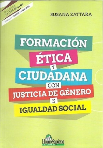 Libro - Formacion Etica Y Ciudadana Con Justicia De Genero 