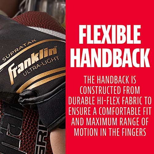 Guantes Para Receptor De Fútbol Supratak De Franklin Sports,