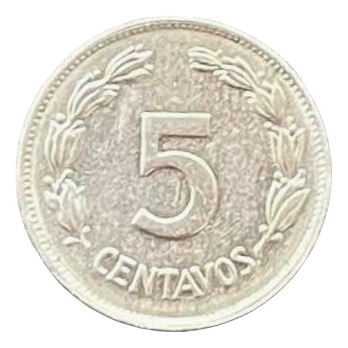 Ecuador - 5 Centavos - Año 1946 - Km #75 B - Escudo