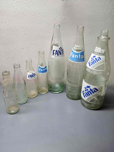 Antiguas Botellas De Gaseosa Fanta Antigüedades (Usado)