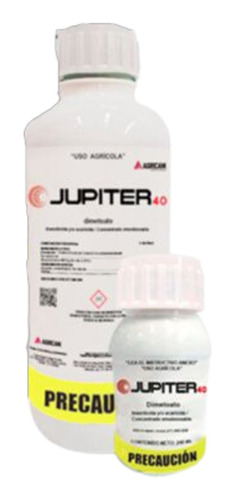 Jupiter 40 Dimetoato Insecticida Organofosfórico  950 Ml 