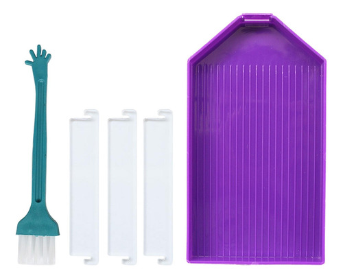 2 Kits De Bandejas Para Manualidades De Diamantes Con