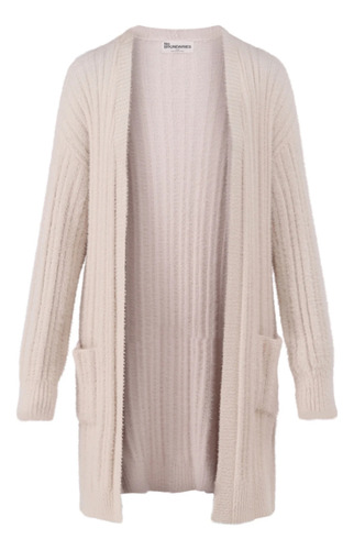 Cardigan No Boundaries Apertura Frontal Con Bolsillos Dama