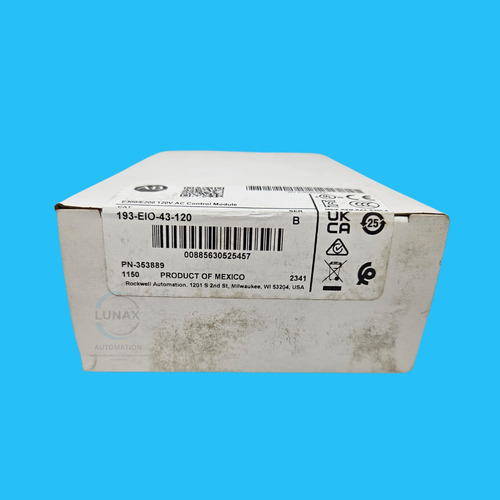 Allen Bradley 193-eio-43-120 Relé Sobrecarga Electr Original