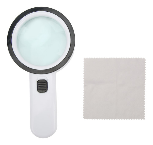 Lupa Óptica Portátil De 8 Cm, 30 Aumentos De Altura