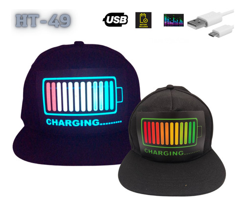 Gorra Led Modelo Charging Ii Ht49